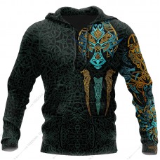 dragon pattern long sleeve t-shirt  HE1001-01-04